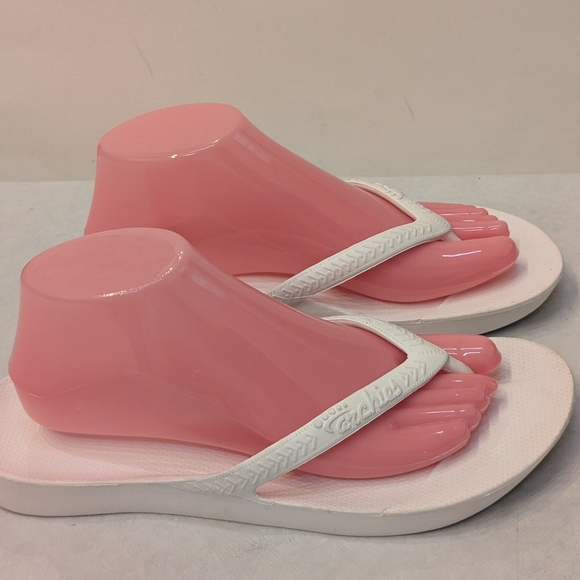 White Flip Flop Sandals for Women - Picture 2 of 7